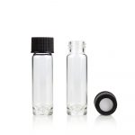 4 ml High Recovery Vial Clear Glass 15 x 51 mm Flat Base 13-425 Screw Thread. 100 Stück/Packung, 2 Packungen/Karton