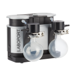 Chemiefeste Membran-Förderpumpe für Flüssigkeiten. Der Einsatz von chemiefesten Werkstoffen wie z.B. PTFE