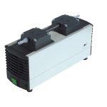 Chemiefeste Membran-Förderpumpe für Flüssigkeiten. Der Einsatz von chemiefesten Werkstoffen wie z.B. PTFE