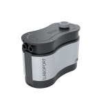 Chemiefeste Membran-Förderpumpe für Flüssigkeiten. Der Einsatz von chemiefesten Werkstoffen wie z.B. PTFE