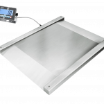 KERN & Sohn Durchfahrwaage Edelstahl NXC 600K-1M, Wägebereich 600 kg, Ablesbarkeit 0,2 kg