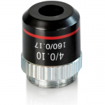 KERN Optics Achromatisches Objektiv, 4x /0,1 W.D. (27 mm) OBB-A3203