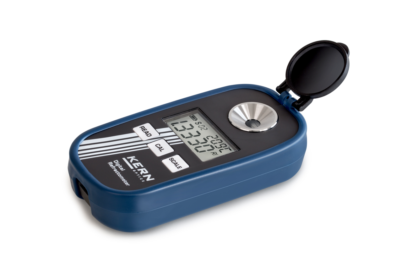 KERN Optics Digitales Refraktometer ORM 1AL (Skalen: Refractive index, Brix, Masspercentage, Volume percent) 1 ORM 1AL