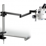 KERN Optics Stereo-Zoom Mikroskop-Set OZM 953UK (Trinokular, Universal (Gelenkarm mit Klemme), 0,7x - 4,5x, 4,5W LED (Auflicht))