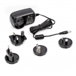 KERN & Sohn Steckernetzteil YKA-05 (24V 1A | 100 V - 240 V, 50 / 60 Hz | EURO, AUS, UK, US, CH)