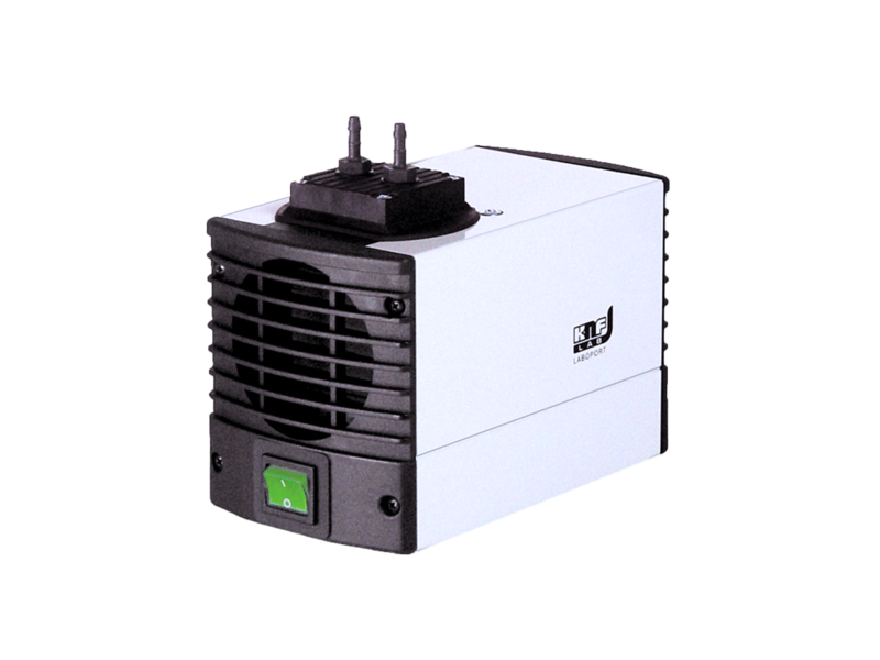 Chemiefeste Membran-Förderpumpe für Flüssigkeiten. Der Einsatz von chemiefesten Werkstoffen wie z.B. PTFE