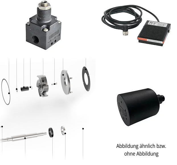 Ersatzteil-Set für NF 100 KT/TT inklusive Membrane
