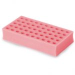 OHAUS Schaumstoff-Rohrgestell, 16 mm, Kapazität für 50 Rohre