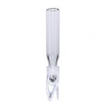 5 x 29 mm Einsatz, konische Basis aus Klarglas mit Polyspring. 100 Stück/Packung, 20,00 Packungen/Karton