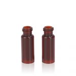 0,3 ml 9-425 PP-Schraubgewinde-Mikrofläschchen, bernsteinfarben. 12 x 32 mm. 100 Stück/Packung, 20,00 Packungen/Karton