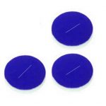 9-425 Septa aus blauem PTFE/weißem Silikon, 1 mm dick, VORGESCHLITZT. 100 Stück/Packung, 30,00 Packungen/Karton
