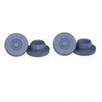 20 mm geformter grauer Butyl-Einspritzstopfen. 100 Stück/Packung, 30,00 Packungen/Karton