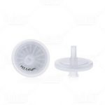 33 mm PES-Spritzenfilter 0,45 µm mit farbigem Markierungsring und Aufdruck. 100 Stück/Packung, 10,00 Packungen/Karton