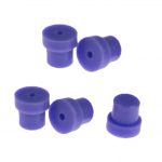 Blaue normale Silikonsepten 12,5*3 mm. Bis 250°C einsetzbar. 50 Stück/Packung, 30,00 Packungen/Karton