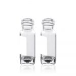 1,5 ml HIgh-Recovery-Probenglas aus Klarglas, 12 x 32 mm, flacher Boden, 9-425 Schraubgewinde mit Beschriftungsfeld. 100 Stück/Packung, 5,00 Packungen/Karton