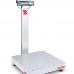 OHAUS Tischwaage, D52P150RQDX2-M, Wägebereich 60 kg / 150 kg | Ablesbarkeit 20 g / 50 g