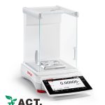 OHAUS Halbmikrowaage EXR225D, Wägebereich 120 g / 220 g | Ablesbarkeit 0,01 mg / 0,1 mg