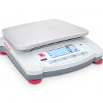 OHAUS Tragbare Präzisionswaage NVT6400M, Wägebereich 6400 g | Ablesbarkeit 2 g