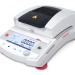 OHAUS Feuchtebestimmer MB62 Kohlefaser | Wägebereich 90 g | Ablesbarkeit 1 mg / 0,01 %