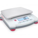 OHAUS Tragbare Präzisionswaage NVT10201 EU, Wägebereich 10200 g | Ablesbarkeit 0,1 g