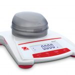 OHAUS Tragbare Präzisionswaage SKX123 EU, Wägebereich 120 g | Ablesbarkeit 0,001 g