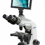 KERN Optics Durchlichtmikroskop - Digitalset OBE 134T241 (4x, 10x, 40x, 100x | WLAN, USB 2.0, HDMI, MicroSD Kartenslot)