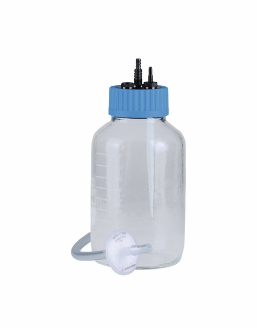 BVC Flsche Glas mit Filter 1