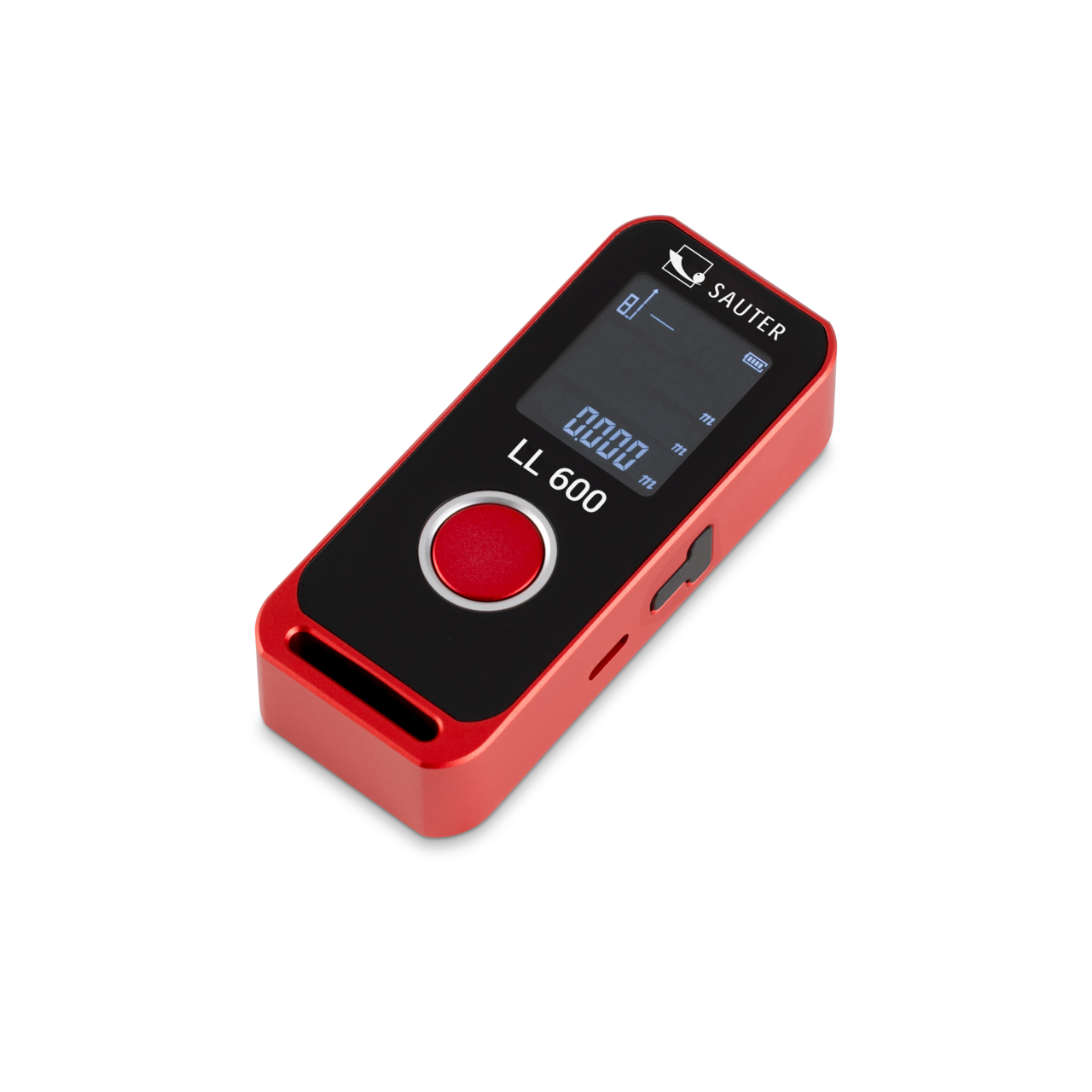Sauter Längenmessgerät LL 600, Max. Länge 60 m, Ablesbarkeit 1 mm 1 LL 600