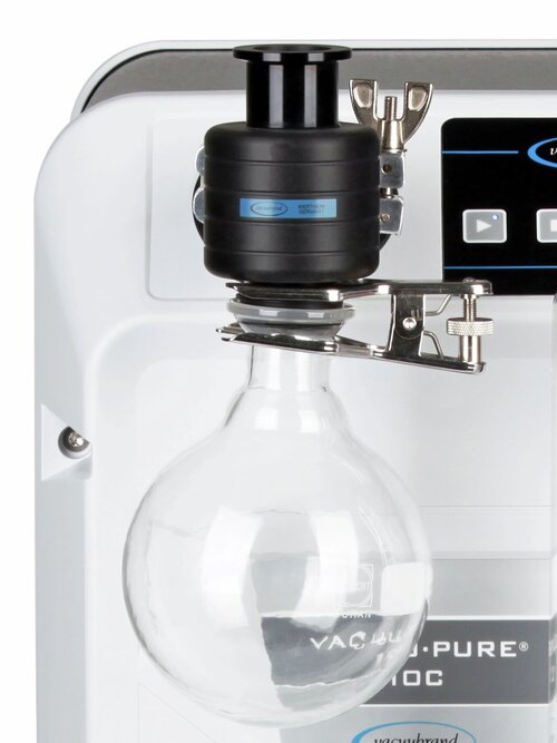 VACCUBRAND Ansaugabscheider AK mit Glas-Rundkolben 500 ml | Art.-Nr.: 20751802 1 PURE 10C AK 20751802 frontal 1