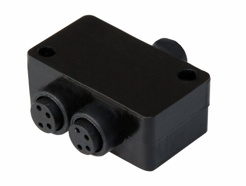 VACUUBRAND Y-Adapter VACUU·BUS 1 x Stecker, 2 x Buchse | Art.-Nr.: 20683240 1 y Adapter 1