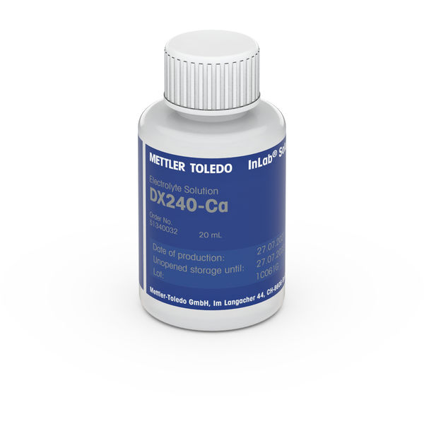 METTLER TOLEDO Innen-Elektrolyt 20mL f. Calcium-Elektr. | Art.-Nr.: 51340032 1 51340032