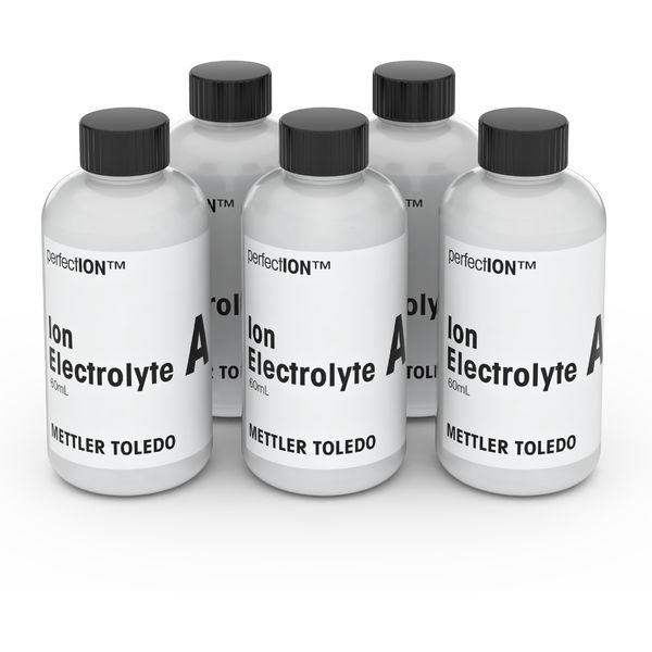 METTLER TOLEDO perfectION ion electrolyte A, 5x60 mL | Art.-Nr.: 51344750 1 51344750