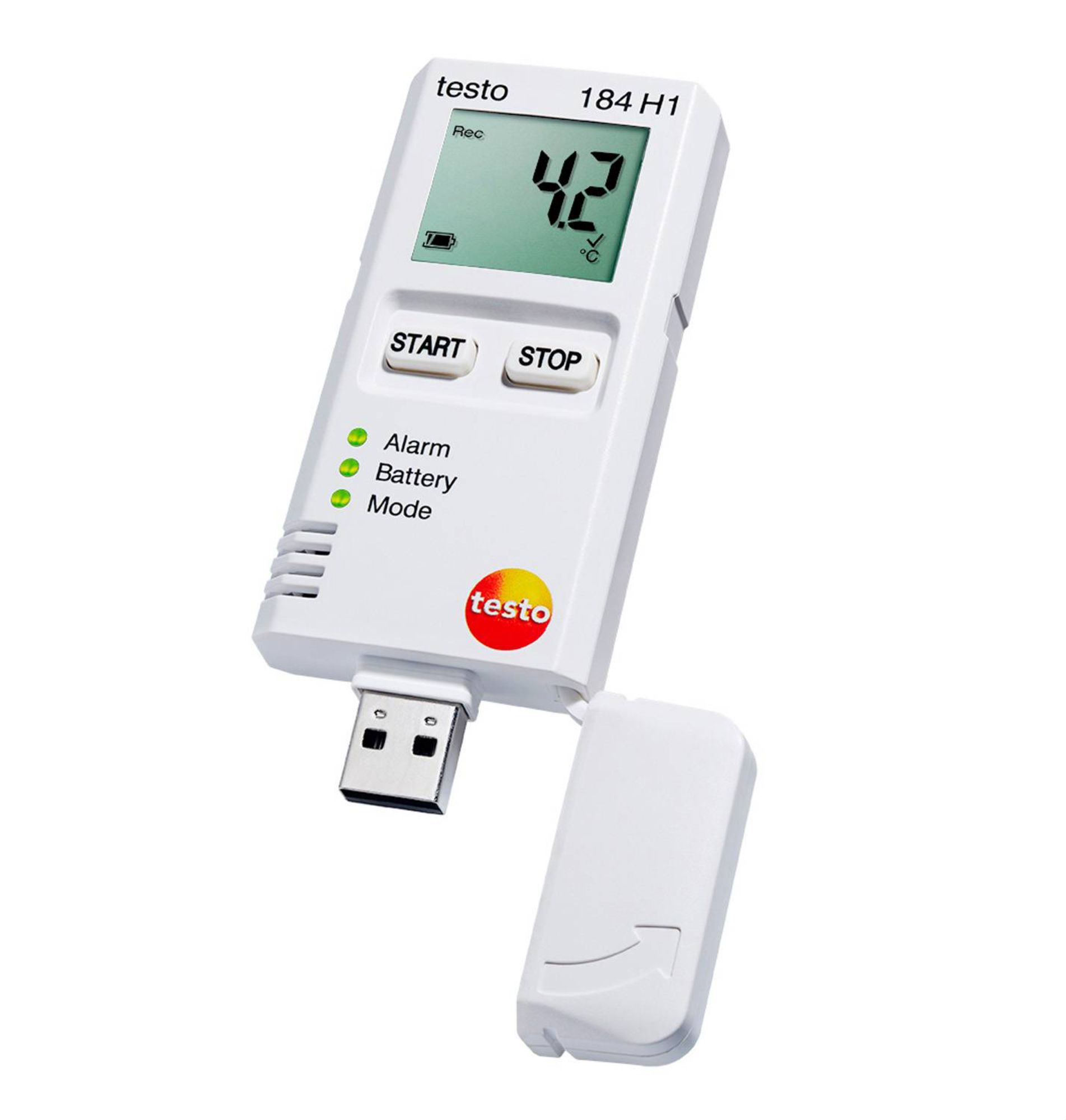 testo 184 H1 front perspective open free