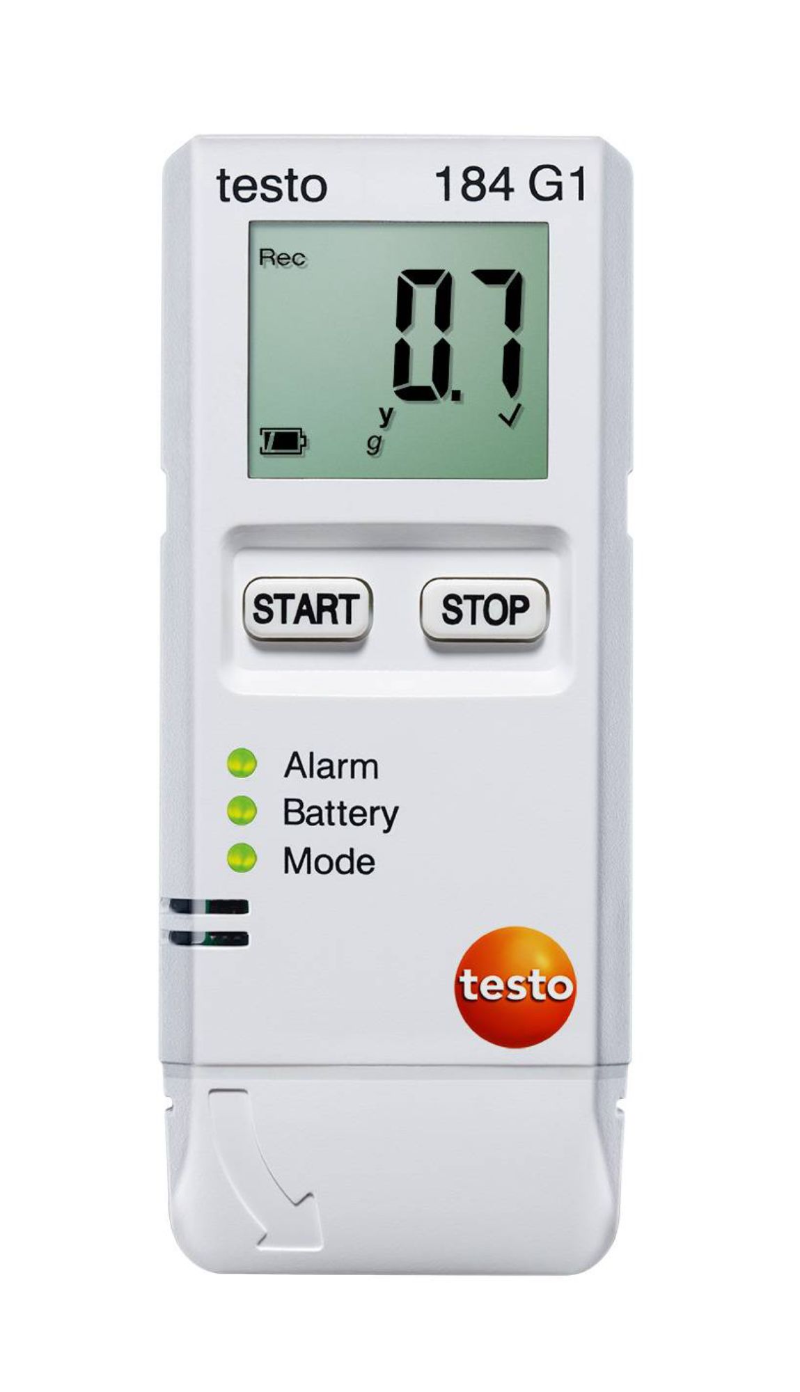 TESTO testo 184 G1 - Datenlogger Erschütterung, Feuchte und Temperatur | Art.-Nr.: 0572 1846 1 testo 184G1 instrument stationary measurement 004541