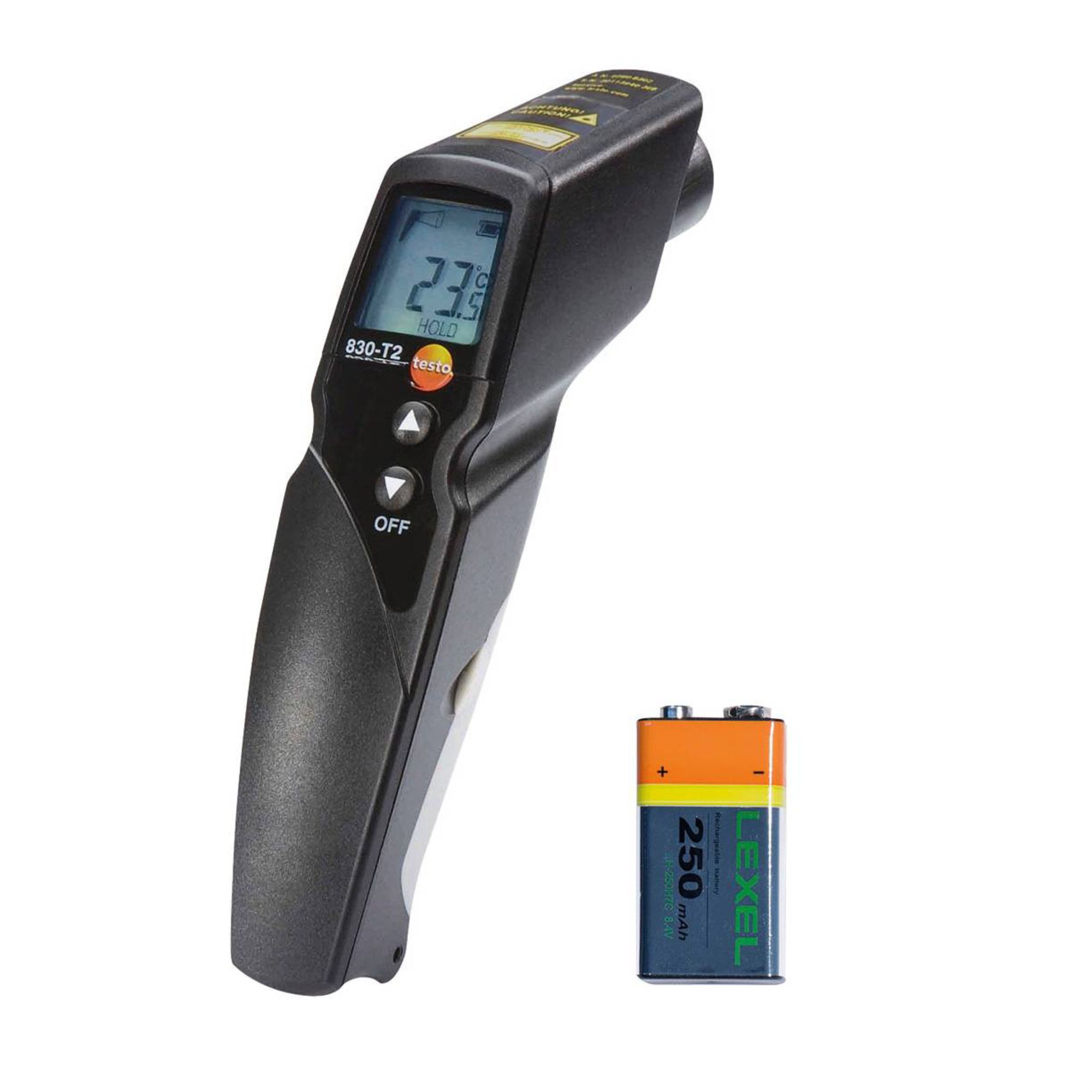 testo 830 T2 infrared thermometer delivery scope free